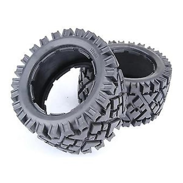 RC Bil Bakdekk Skinn Uten Indre Skum For 1:5 Skala Baja 5b 5t 5sc Tdbx Reservedeler