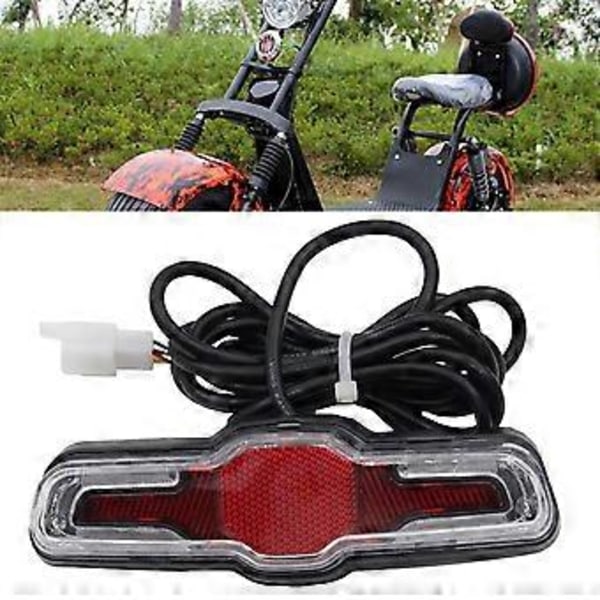 Elektrisk Cykel Scooter 60V Broms Bakljus Signal Ljus Blinkers Universal För Citycoco Scooter Elektrisk Scooter