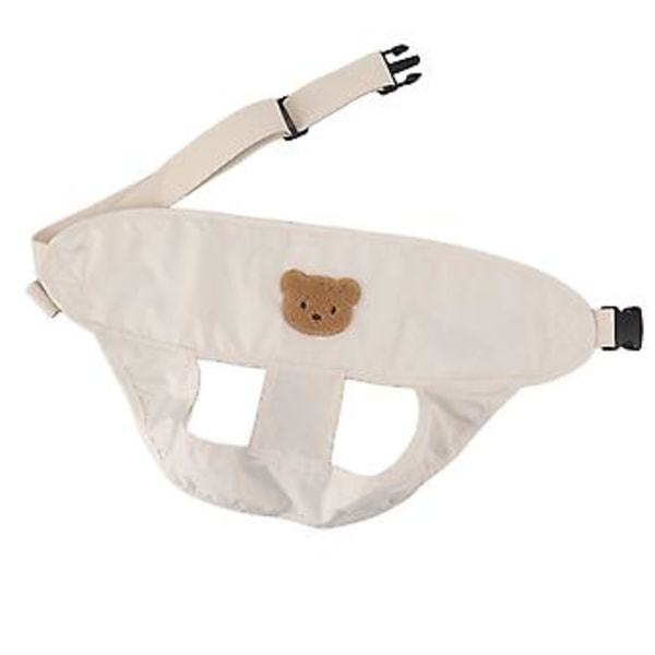 Babystol Sele Bærbar Myk Lengde Justerbar Pustende Baby Mating Sikkerhetssete Stropp 54cm Khaki