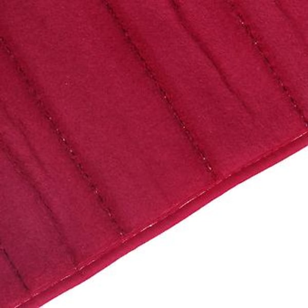 120x40cm Imukykyinen Liukumaton Memory Foam Matto Setti Sängyn Oven Lattiamatto - punainen