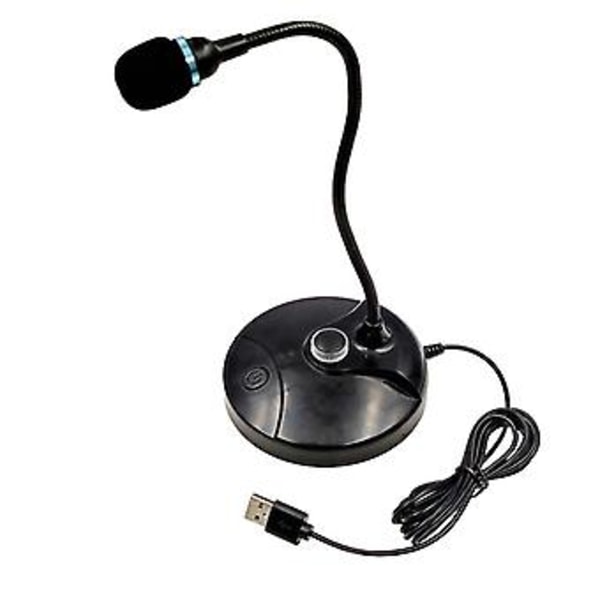 USB Mikrofon USB Mic med Holder for PC Studio Tale Chatting Sang
