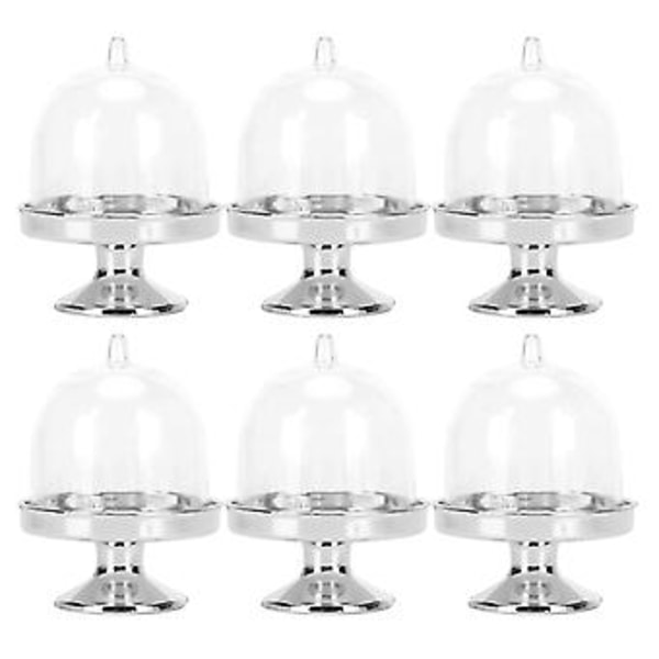 Godisask, 12-pack Mini Godis Muffin Stativ Godisförvaringsbehållare Ultra Responsiv