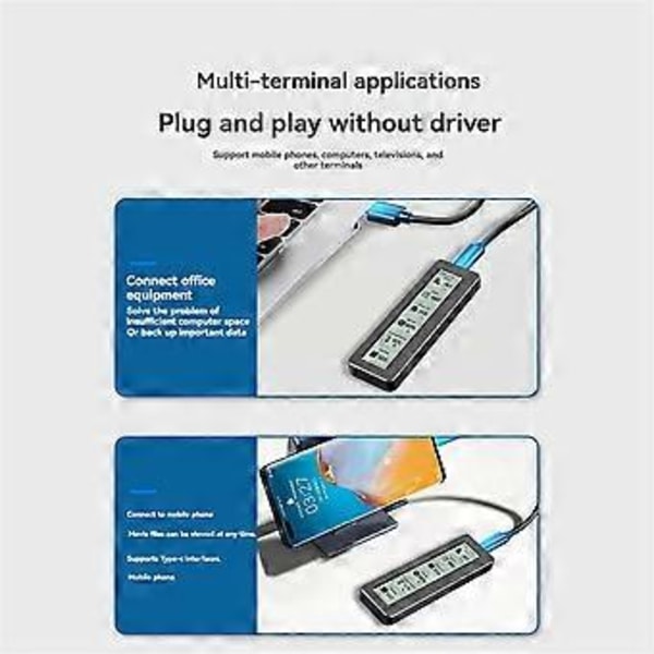 M2 NVMe Kabinett USB 3.2 Gen2 10Gbps PCIe SSD Box M.2 NVMe SSD Fodral Intelligent Digital Hälsoövervakning M.2 SSD Fodral