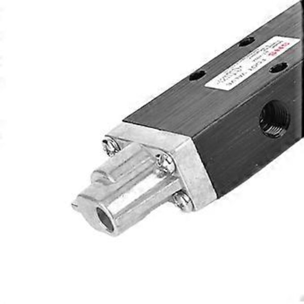 G1/4in Aluminiumlegering 2 Positioner 5 Vejs Luft Pneumatisk Fodtrykskontrolventil 0.8Mpa