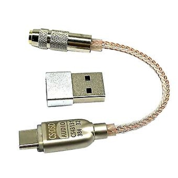 Cs43131 Forstærker, type C Bærbar Ph Forstærker Til Android Hifi Konverter