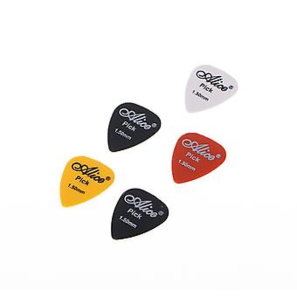 5 x GITARRPLOCK PLEKTRUM Plec ELEKTRISK AKUSTISK Blandade Färger