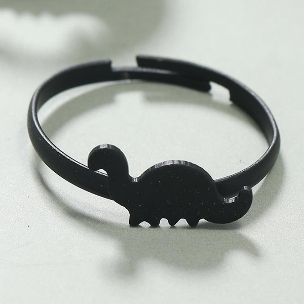 Hule dinosaur par åpen ringer sett dyr dinosaur knoke stablebare ringer