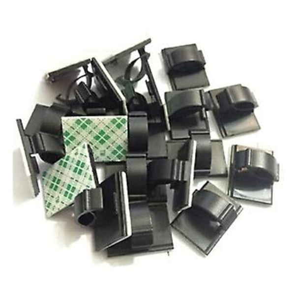 100 Stk. Kabelclips Ledning Kabel H S Kabelbinder H Til Bil Og Hjem