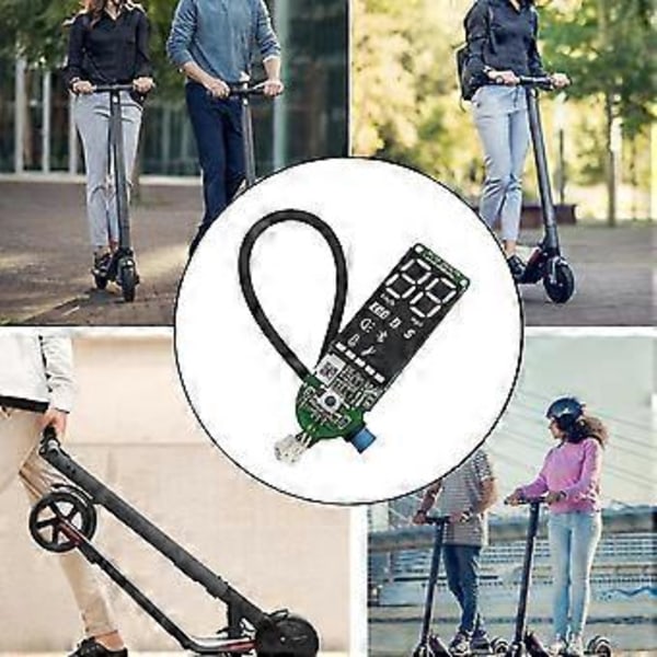 M365 Pro -sähköpotkulaudalle Bluetooth-kojelaudan piirilevy näytöllä, sähköinen