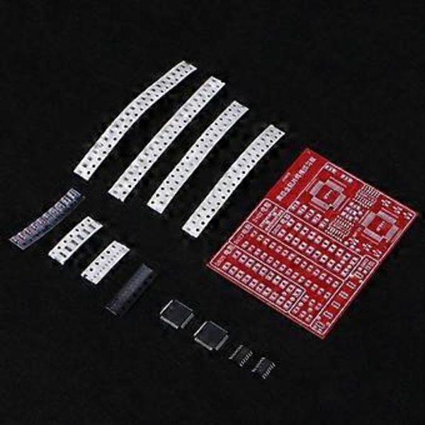 SMD SMT Komponenter Övningskort Lödningsfärdighetsträning Nybörjar DIY Kit