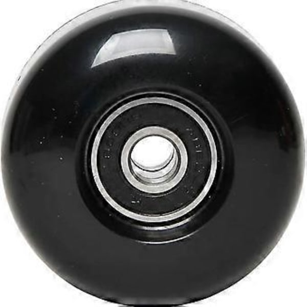 Skateboardhjul med lejer 52x30mm Street Pu Hjul Skateboarddele Cruiser Longboard Hjul (4) Sort
