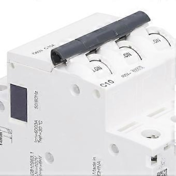 3P 400V Miniatyrbrytare DIN-skenmontering Lågspänningsöverbelastningsskyddsbrytare IC65NC10A(10A)