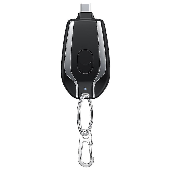 Mini mobiltelefon mobil ström nyckelring mobiltelefon ström nödladdare för utomhusresor