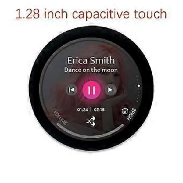 ESP32-C3 Utvecklingskort 1.28 Tum 240X240 IPS Smart Display Skärm LCD-Modul WiFi&Bluetooth med Touch, Vit Skal