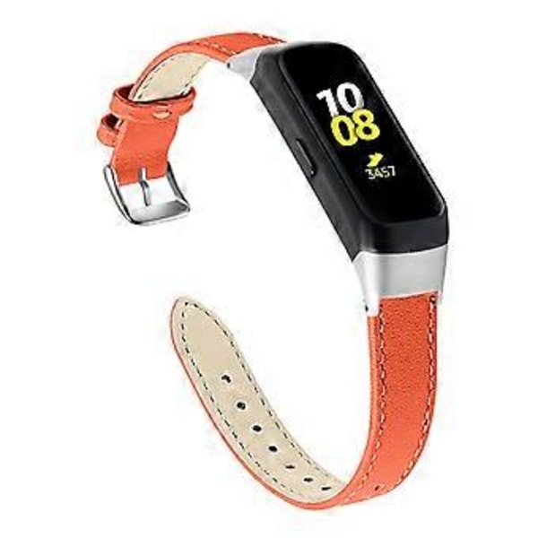 Armband Läderrem Svettresistent för GalaxyfitSMR370 Klockarmband