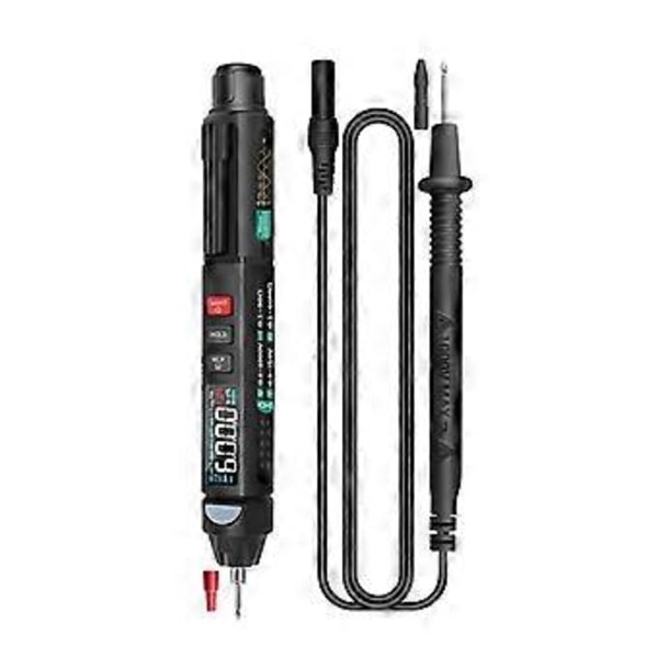 A3008 Digitalt Multimeter Auto Intelligent Sensor Pen Tester 6000 Teller Berøringsfri Spenningstester Multimeter
