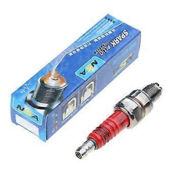 Elektrod A7TC Kompatibel med NGK C7HSA för Tändstift för 50cc 70cc 90cc 110cc 125cc CRF50 DAX ATV Dirt Bikes Scooters