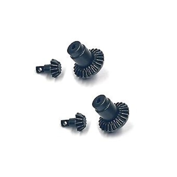 For FCX24 2 Sett Metall Stål Fremre Og Bakre Akselgir 12t 24t 1/24 RC Crawler Bil Oppgraderingsdeler Tilbehør