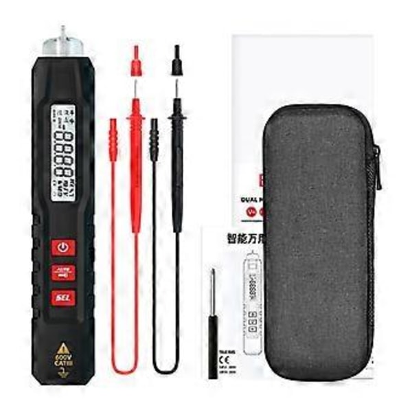 Beröringsfri Smart Testare Elektrisk Penna Universal Voltmeter Multimeter Hushållsmätinstrument