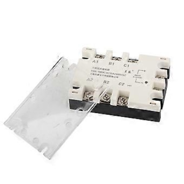 3-vaihe 10A DC AC Solid State -rele SSR Sisääntulo 3-32VDC Kuorma 24-480VAC TSR-10DA-H