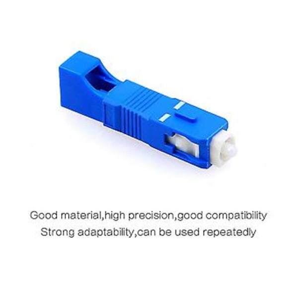 Optisk utstyr verktøy Lc Fe til Sc Hybrid Flan Singlemode 9/125 Sm Optisk Fiber Adapter
