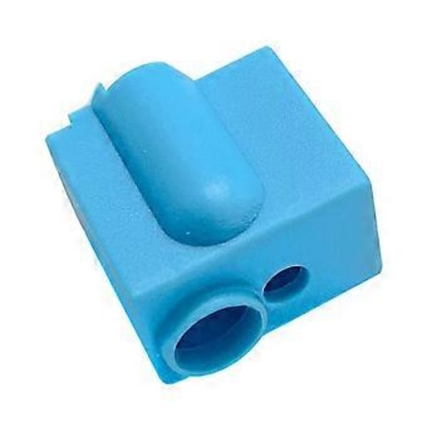 1st Värmeblock Silikonsockel för Volcano Extruder Aluminium Hotend Skydd 3D-skrivardelar Silikonhylsa Blå
