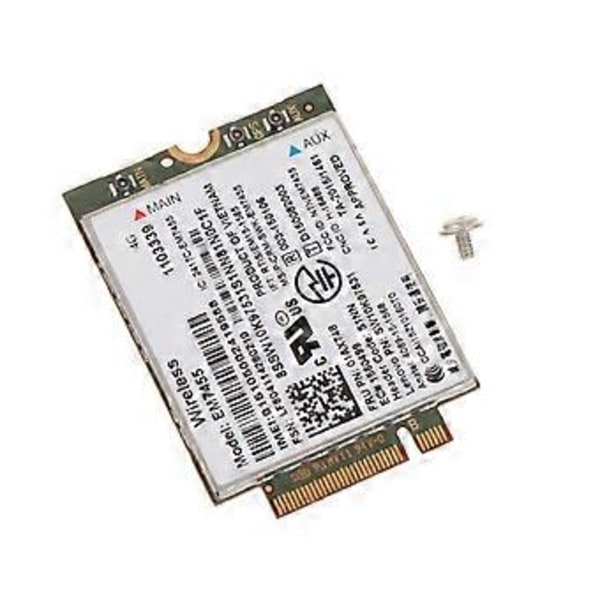 Trådlös EM7455 01AX748 för M.2 4G-modul 100M LTE WWAN-kort Trådlös WiFi-adapter för Lenovo Thinkpad X260 X270 T470S x1