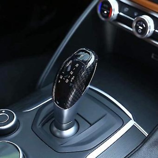 Ar Vaihdekepin Nupin Koristelistatarrat Giulia Stelvio 2017 2018 2019 Lisävarusteet, Abs-kuitu