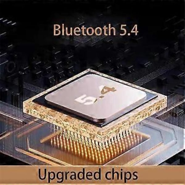 Nya A8Pro Bluetooth 5.4 Trådlösa Hörlurar LCD Färgskärm ANC+ENC Aktiv Brusreducering TWS 15 Nationella Språk B