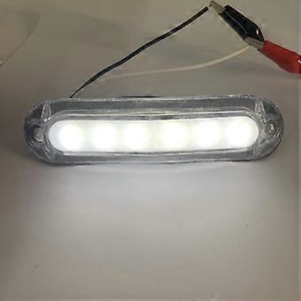 6 LED Lastbil Trailer Baglygter 12-24V Sidemarkeringslys Blinklys Bremse Baglygter