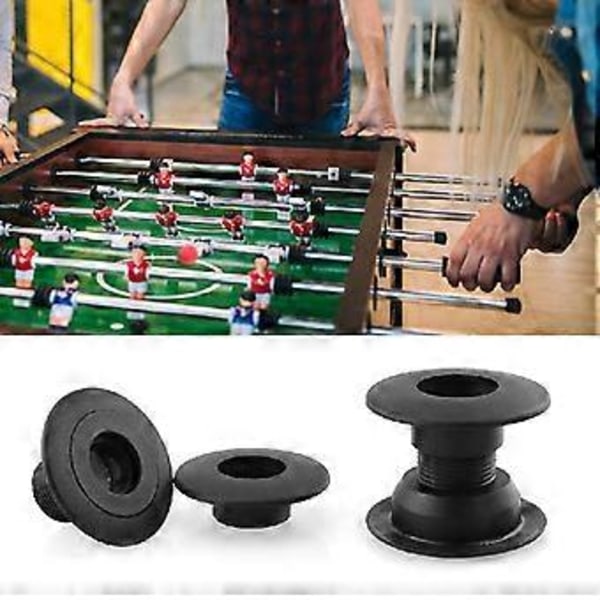 10 stk. 16 mm erstatning for bordfodboldbøsninger, fodboldbordlejer