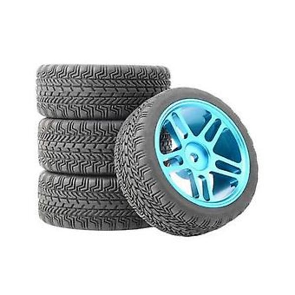 For Rs4 Fw06 Tt02 D4 1/10 Metallhjul Flat Sportsbil Dekk, Modifisert Og D Tilbehør