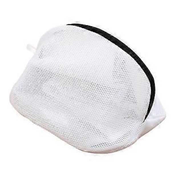 2 stk. vaskeposer i netting for joggesko/sko, støvler med glidelås for vaskemaskiner, reisevesker for klesorganisering, pluss trompet