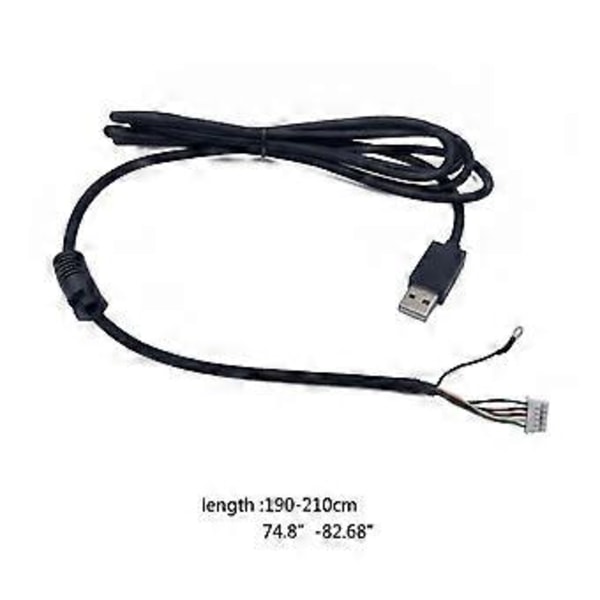 ORGINAL Ersättningskabel tangentbord Mekaniskt tangentbord Strömkabel USB 5Pin För G610 G810