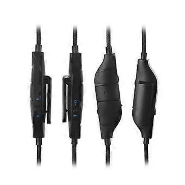 3,5 mm øretelefon lydkabel med inline-kontroll for G633 G933 gaming headset hodetelefontilbehør