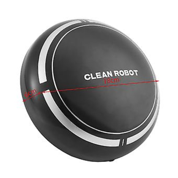 Robotdammsugare, USB-uppladdningsbar Smart Automatisk Golvrengörare Precisionskonstruerad