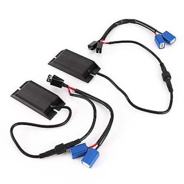 Billampa Enkel Resistans Motstånd H1 Sockel Plug and Play för Blinkers / Backljus / Bromsljus