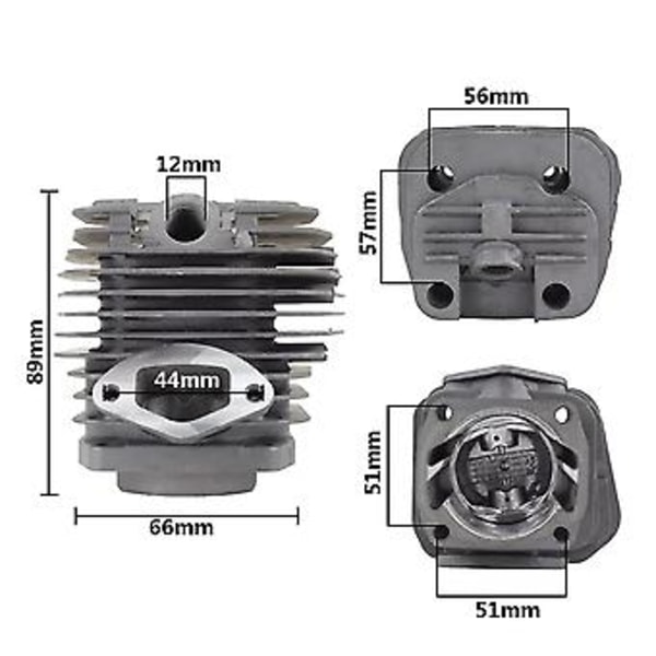 Cyr Kolvpackningssats Nese 5800 58cc Motorsåg Motor Renoveringskit