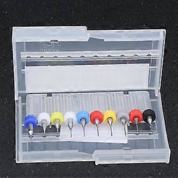 20 st Micro Borr Set Legering Kretskort Mini Fast Skaft 0.1mm-1mm Tillbehör