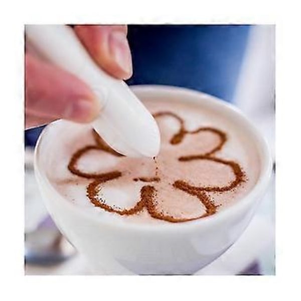 2 kpl Sähköinen Latte Art -kynä kahville Kakku Maustekynä Kakun koristelukynä Kahvin kaiverruskynä