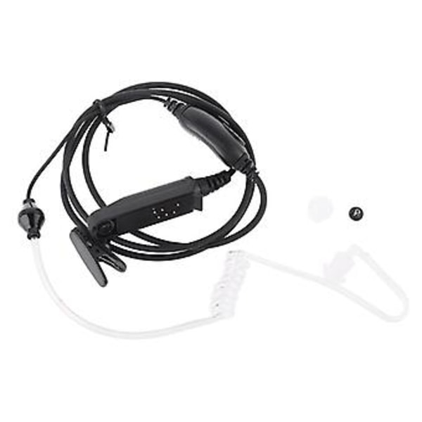 Holdbart luftakustisk rørheadset til BaoFeng UV-9R 9700 A-58 Walkie Talkie