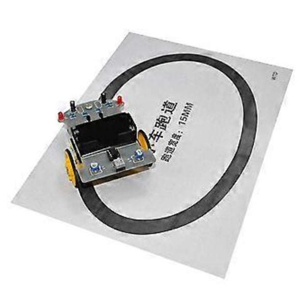 WDT2-1 DIY Älykäs Viivanseuranta Älyauto Sarja TT Moottorilla DIY Juotosprojekti Älykäs Partioauto Osat