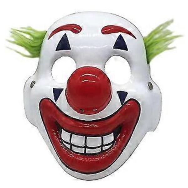 Dc Movie Joker Arthur Fleck Cosplay Mask Clown Maskerad Halloween Skräck Mask