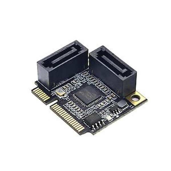 PCI-e PCI til 2 porte SATA 3.0 konverter SSD HDD SATA3 controller udvidelseskort SATA multiplikator kort