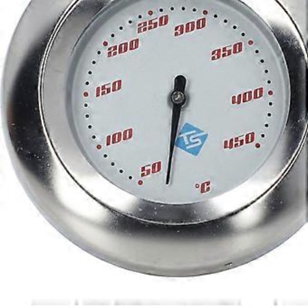 Grilltermometer 50450 3-tommers rustfritt stål industriell BBQ grill røykeovn termometer måler