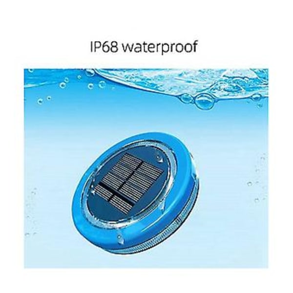 Solar Ground S 8 LED Solcellsdriven Utomhusbelysning För Gångvägar