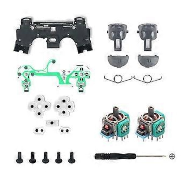 3D Joystick Kit til Spillekonsol 040 L1 R1 L2 R2 Trigger Knap Ledende Gummi Ledende Film Flex Kabel