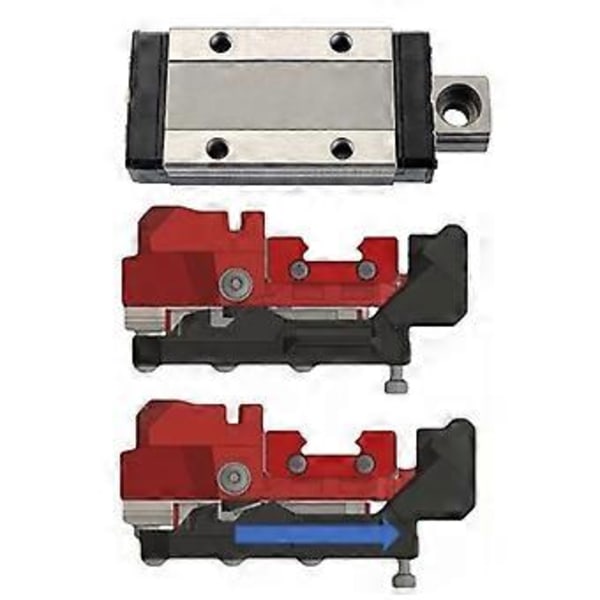 for Voron 2.4/R2 Tap MGN9 Skinne Probe - 3D Skriver Del Dyse Nivelleringsinstallasjon Skyveforbindelse 5CM Skinnesett