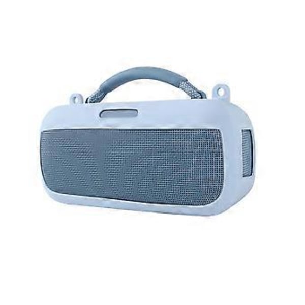 Stöttåligt silikonskal med axelrem för SoundLink Max-högtalare, repfritt skyddsfodral B