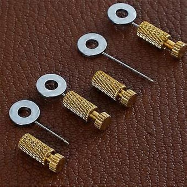 8 kpl DIY Nahka Käsityö Ompelu Paikannus Työkalu Paikannus Neulat Ompelemiseen, Kiinteä Ommel Nahkatyökalu 0-6MM